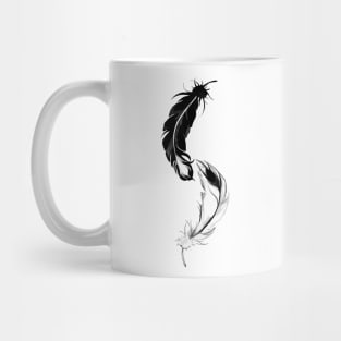 Bird Feather Mug